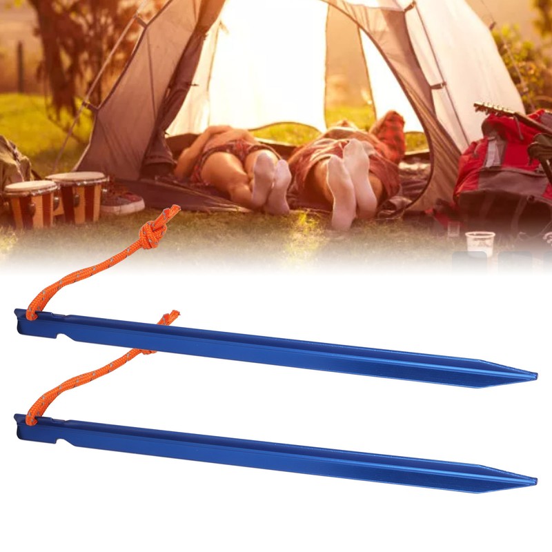 20pcs Tent Stakes V Shape Heavy Duty Tent Peg with