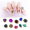 Vaguelly 1 Set Creative Opal Nail Art Decal Shiny Nail