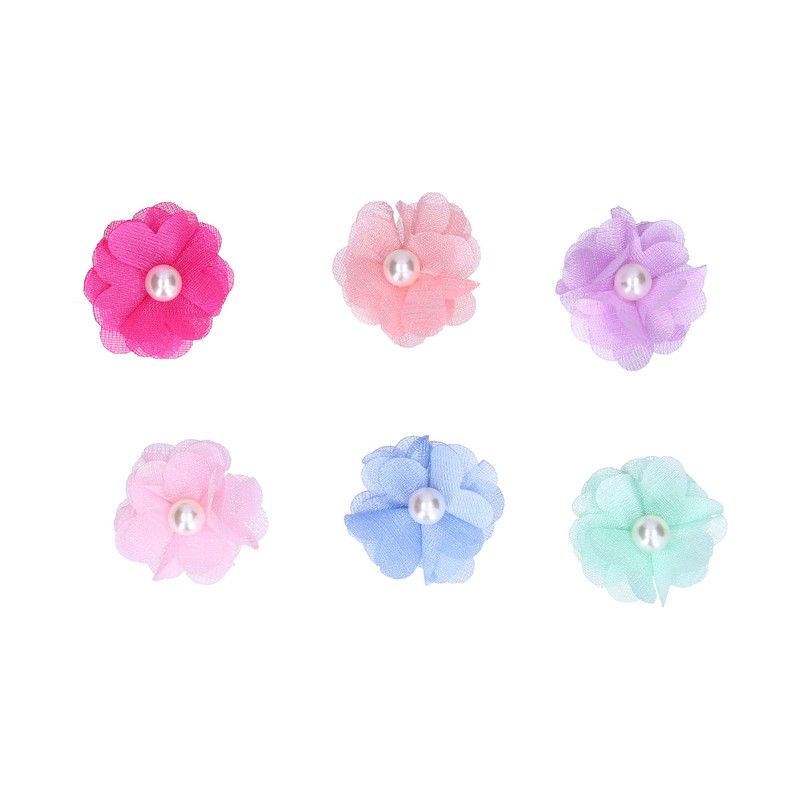 Pet Dog Flower Rubber Band Small Dog Top Knot Small