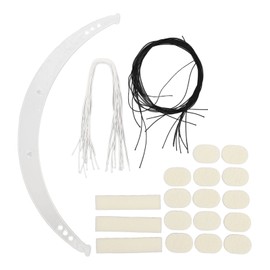 Eyebrow Level Mapping Tool Plastic Eyebrow Mapper with Strings Practice Tool for Permanent Makeup