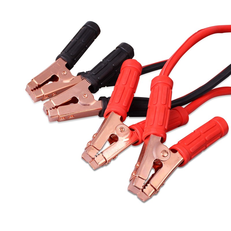 CARTMAN 1 Gauge 20 Feet Jumper Cables 800AMP Heavy Duty