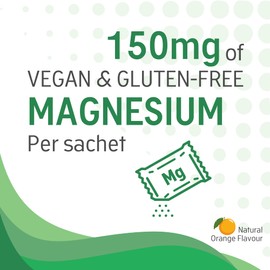 Quest - Liposomal Magnesium Citrate Complex 30x 150mg Sachets. High Potency Bio-Active Powder Drink Magnesium Supplements with Improved Absorption Formula. Vegan and Gluten Free
