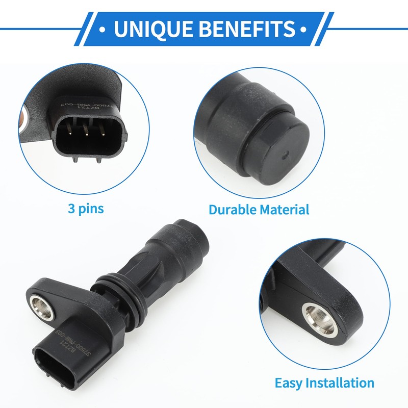 VekAuto 1 Pc Crankshaft Position Sensor for HONDA CR-V 2.0
