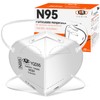 N95 Mask NIOSH Approved 25-Pack, Particulate Respirator N95 Face Masks