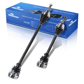 Maxfavor 2pcs Right Passenger Left Driver Front Side Fit for 1990-2002 Volkswagen Cabrio Golf Jetta Passat 1.8L 1.9L 2.0L L4 Left and Right CV Joint Shaft Assembly NCV72047 NCV72048
