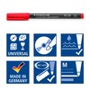 STAEDTLER Lumocolor permanent universal pen, smudge-proof and waterproof, dries in