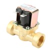 DC 12V Brass DN15 G1/2 Normal Closed Copper Body Water