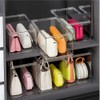 3Pack Purse Organizer for Closet,Clear Acrylic Display Case for Handbag