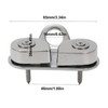 316 Stainless Steel Cam Cleat Rust Proof Fairlead Leading Ring