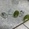 ˡᴬᴺᵀᶤˡ Yondu Natural Stone Handmade Nail Tip - Short Almond