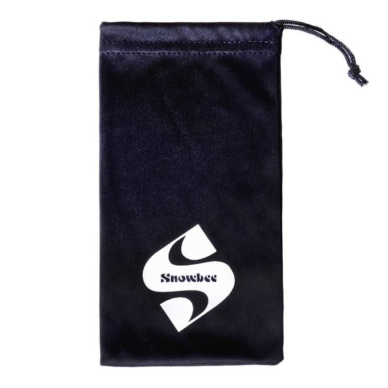 Snowbee Classic Wrap-Around Open Frame Sunglasses, Black, 15 cm