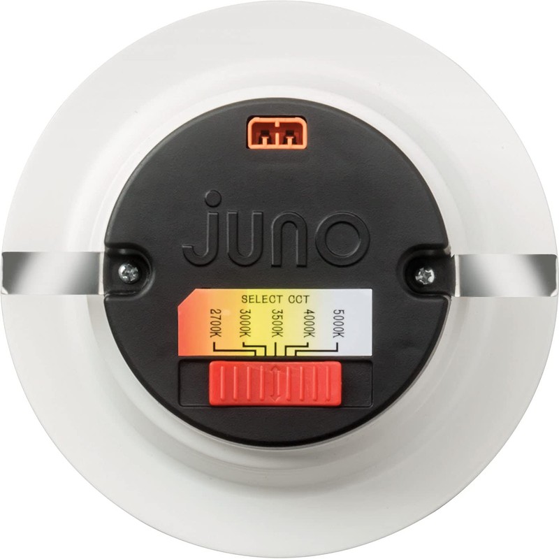 Juno E Series 4" LED Ceiling Light, Baffle Trim Recessed