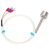 PT100 Magnetic Temperature Sensor Waterproof Adsorption Thermistor -60 to +150℃(5meters
