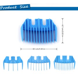 Fuulqgui 3 PCS Electric Wool Shears Professional Trimmer Guide Sheep Clippers Shearing Accessory for Sheep Attachment Trimmer Guide