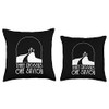 Three Crosses One Savior Easter Resurrection Egg Jesus Throw Pillow