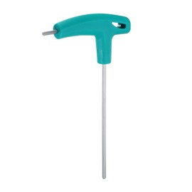 QUARKZMAN T-Handle Hex Key 3 mm Metric CR-V T-Key Allen Key Wrench Repair Tool for Automotive and Household Maintenance, Blue