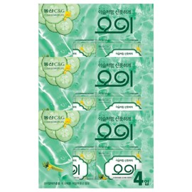 Crio Clio Daily Dongsan Cucumber Soap 4 packs 3 90g / 크리오 데일리 동산 오이비누 4입 90g 3개