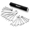 DURATECH Super-thin Open End Wrench Set, SAE(5/16" to 1-1/16") &