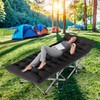 Seeutek Folding Camping Cot for Adults with Carry Bag, Portable