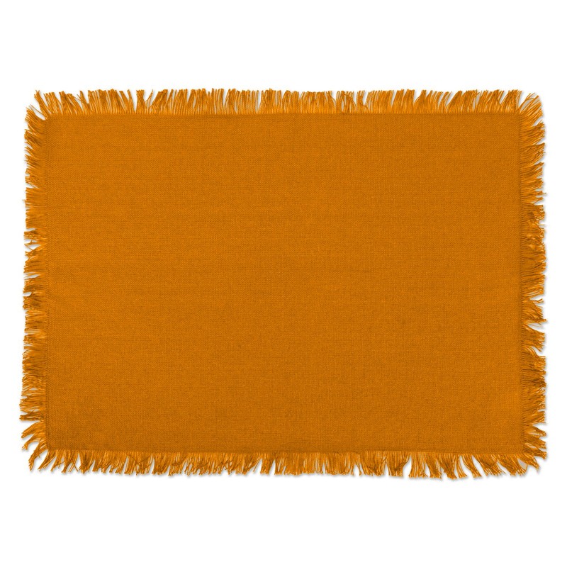 DII Camino de Mesa, Mantel Individual, Pumpkin Spice, Placemat, 1,