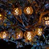 LED Simulation Solar Flame Light Garden Lights Solar String Lights