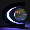 Floating Globe Magnetic Levitation Rotating Globe with Colorful LED Light