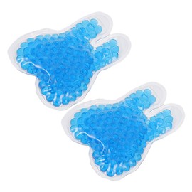 Healvian 2pcs Reusable Tooth Shaped Hot Cold Ice Pack for Tooth Care and Compression for Postpartum and Injury Recovery for Facial Comfort