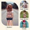 ROOSALANCE Backpack Purse for Women, Women Leather Back pack Purse