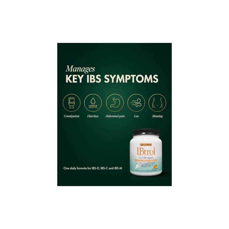 Medtrition Suplemento para la salud intestinal 3 en 1 IBtrol