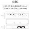 Fargo Design USB TYPE-A TYPE-C PD30W Power Strip with Individual