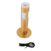 Vase Table Lamp Battery Powered USB Rechargeable Cordless Dimmable Flower