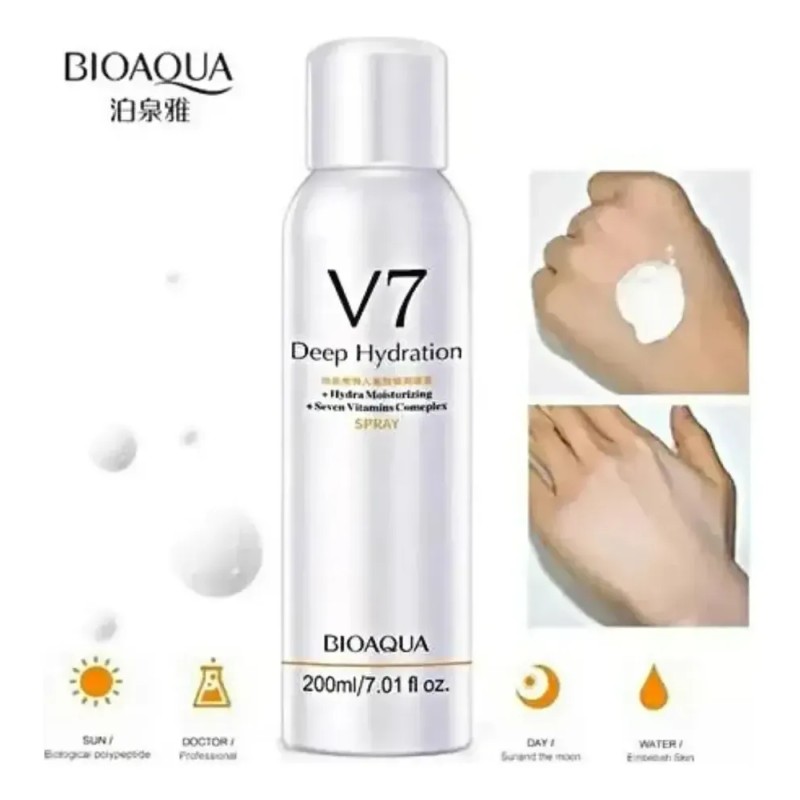 Kit 2 Aclarantes Blanqueador De Piel Instantánea Bioaqua V7