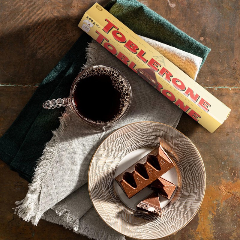 Toblerone Milk Chocolate, 3.52 oz