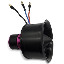 50mm EDF 4900KV 3S Maximum Thrust 770g Brushless Motor Applicable for RC Jet Aircraft