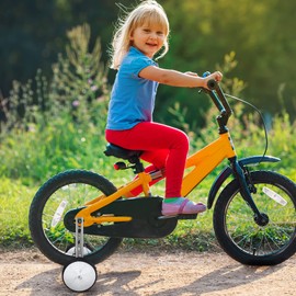 Balance Bike Stabilisers, 1 Pair of Bicycle Stabilisers for Children, Training Wheels, Bicycle Stabilisers, Bike Stabiliser Wheel, Large for 12-2 Inch Bicycle, Adjustable Wheel Holder for Children