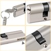 Benaton Profile Cylinder Double Cylinder Lock Cylinder, 70 mm European