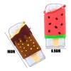 FRUTAS Botella Agua Frutas Paleta Kawaii Lonchera Lunch Vaso Toper
