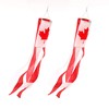 Canada Canadian Flag WindSock 2 Pack Stripes Wind Socks For