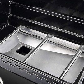 OUTDOOR BAZAAR Universal Heat Tent Shields/Flame Tamers & Burner Replacement for 5 Burner Grills from Brinkmann, Nexgrill, Dyna Glo, Master Forge, Expert Grill & More