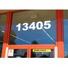 White - Storefront Address Numbers - 7" Tall - Custom