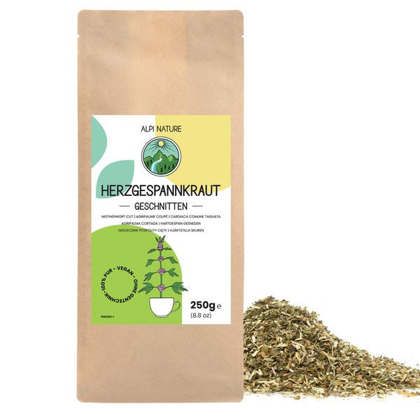 Herzgespannkraut 250g von Alpi Nature, Tee lose, Echtes Herzgespann getrocknet