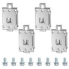 4pcs Solid State Relay Fixed Clamp for 35mm DIN Rail