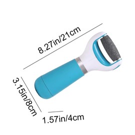 Electric Foot File Professional Hard Skin Remover Foot Care Skin Remover for Removing Cracked Heels and Dead Skin Within Minutes（Blister Package）