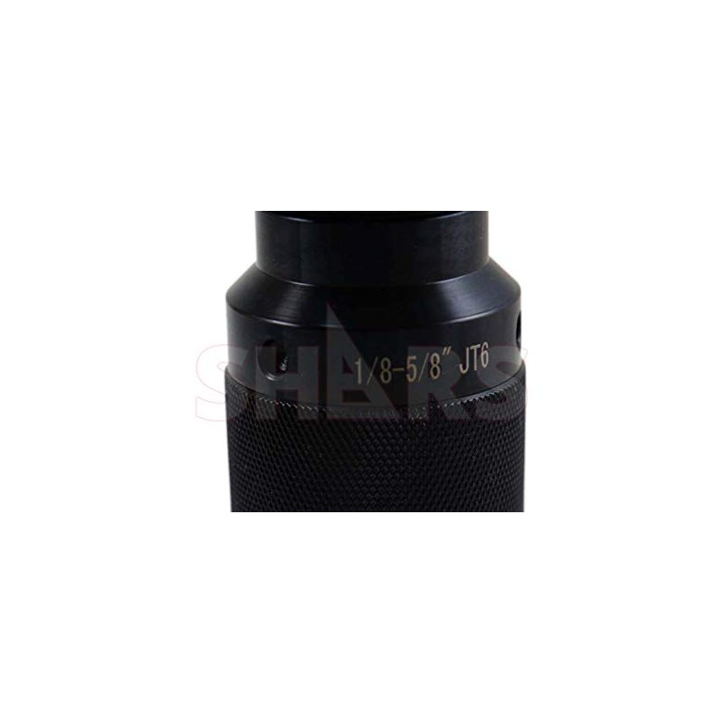 Shars 1/8“-5/8" JT6 Heavy Duty Keyless Drill Chuck & MT2