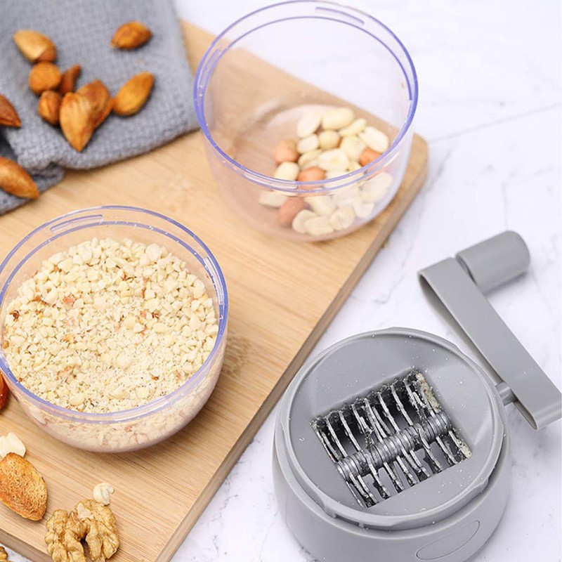 Nut Chopper Manual Nut Grinder Hand Crank For All Nuts