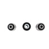 Geinqiay 3 Pcs Rear Suspension Knuckle Bushing Kit Fits for