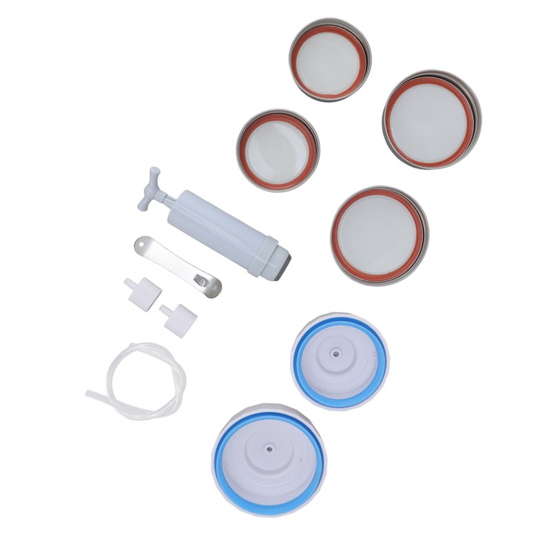 Jar Vacuum Sealer Jar Sealing Kit with Hand Vacuum Pump