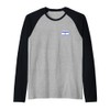 Israel flag, star of David, Judaism, support, solidarity Raglan Baseball