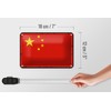 Tin Sign Flag China 18 x 12 cm Retro Flag
