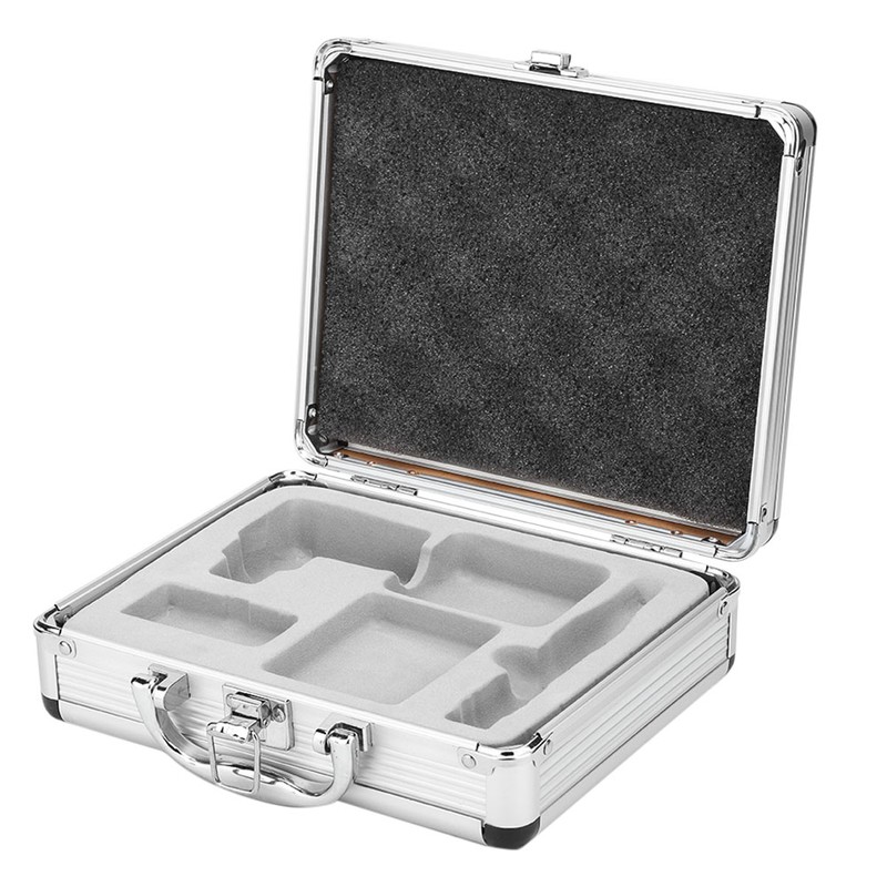 Tattoo Carrying Case Machine Storage Box Lock Padded Box Organizer